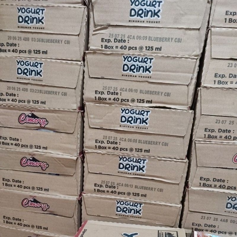 

New // 1 Dus Cimory Yogurt Drink 125 Ml Reguler / Kargo // 100% Original