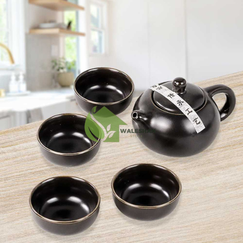 Teapot Tea Pot Maker Teko Keramik Kramik Minimalis Teko Tempat Wadah Penyeduh Teh Celup Tradisional 