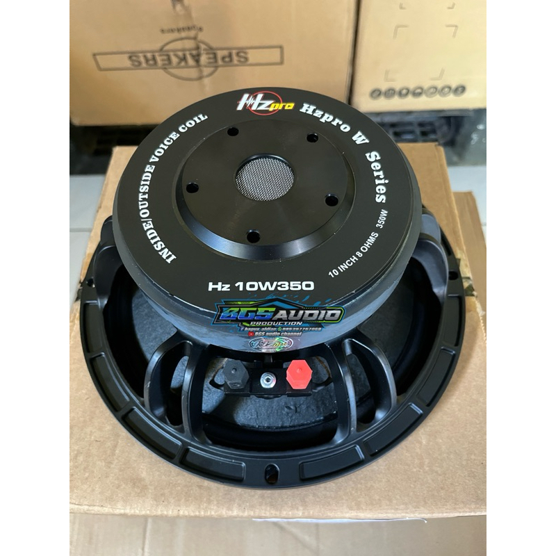 speaker 10 inch hz pro 10w350