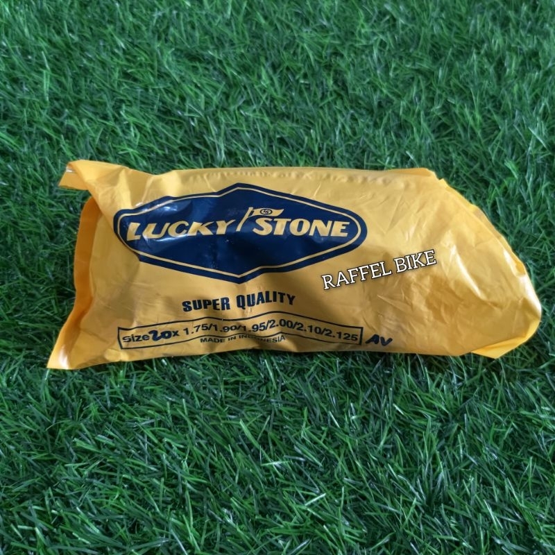 Termurah. Ban dalam Lucky Stone 20x1.75/2.125. Ban dalam 20x1.75. Ban dalam 20x1.95. Ban dalam 20x2.