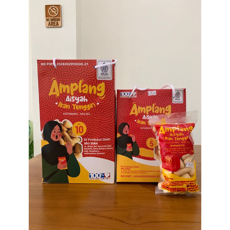 

Amplang Aisyah ikan tenggiri