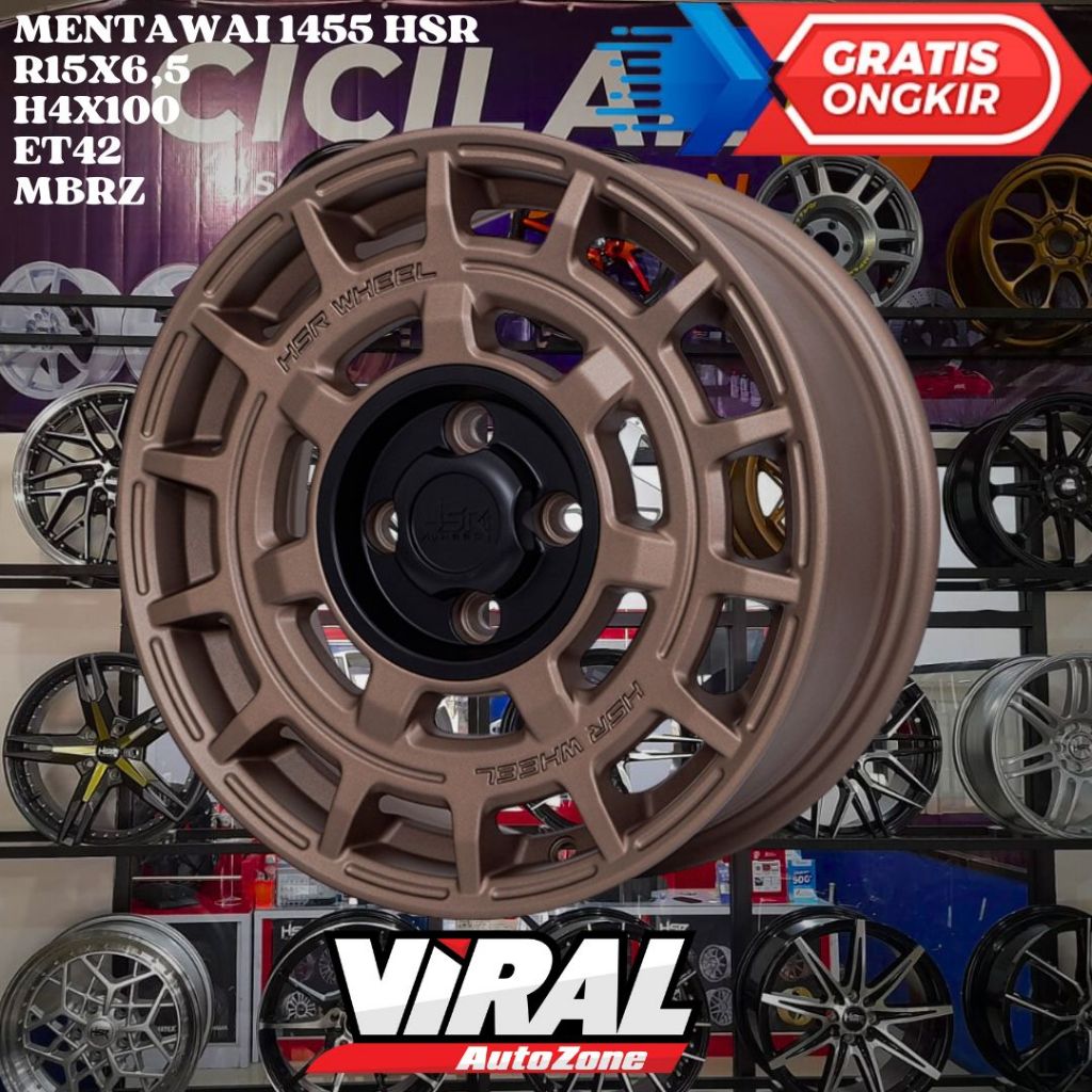 Velg Mobil SPIN , DATSUN , MARCH , PICANTO , HSR MENTAWAI RING 15 R15