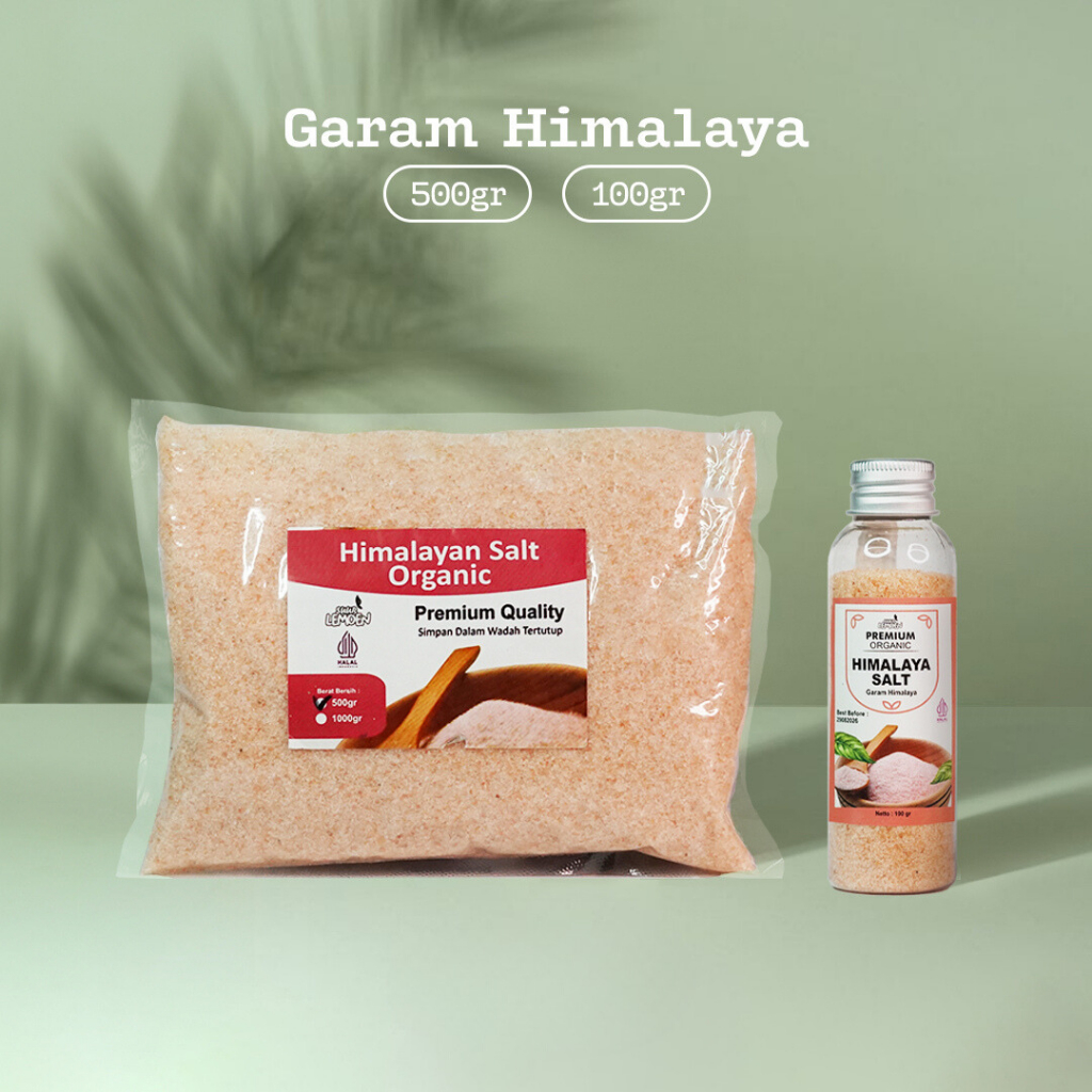 

Garam Himalaya Salt 100gr 250gr 500gr 1000gr by Suur Lemoen