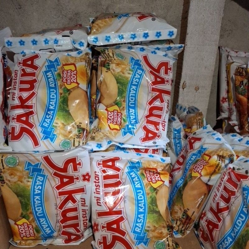 

Mi Instan Sakura Kaldu Ayam