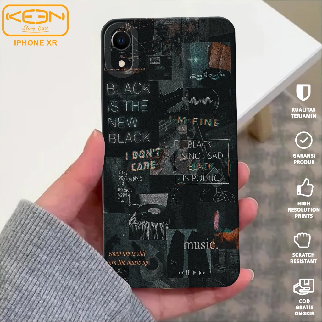 Case Iphone XR - Casing Hp Iphone XR Motif Aesthetic - Softcase Iphone XR - Softcase Hp Iphone XR - 