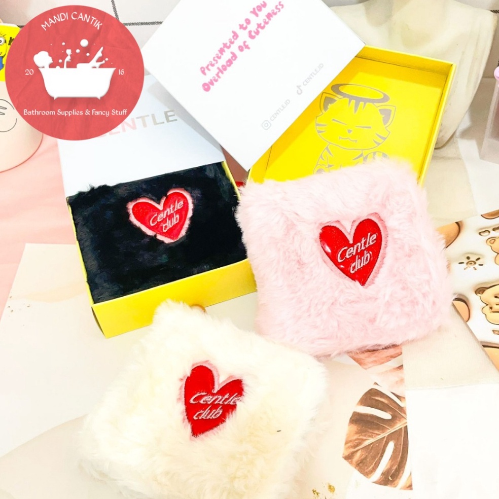 KODE B96A dompet bulu wallet LONELY CLUB CENTLEID Sleting Mutiara PURSE tebal awet by bentoy lucu im