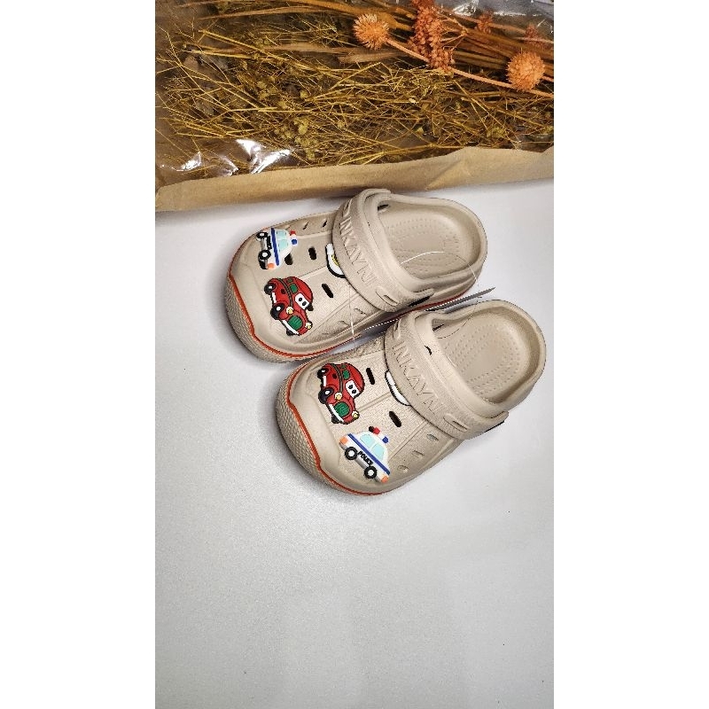 Sandal Jelly Karet Anak Laki-laki Baim Mobil Inkayni 2038