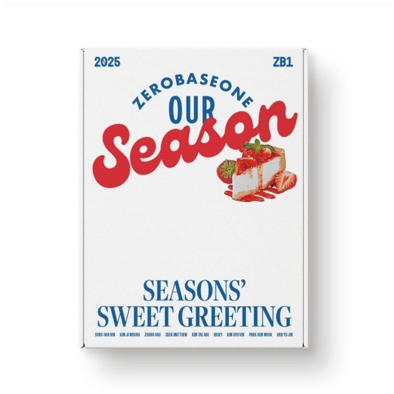 [PO] ZEROBASEONE - Season Greeting 2025 / ZEROBASEONE SEASONS GREETING 2025