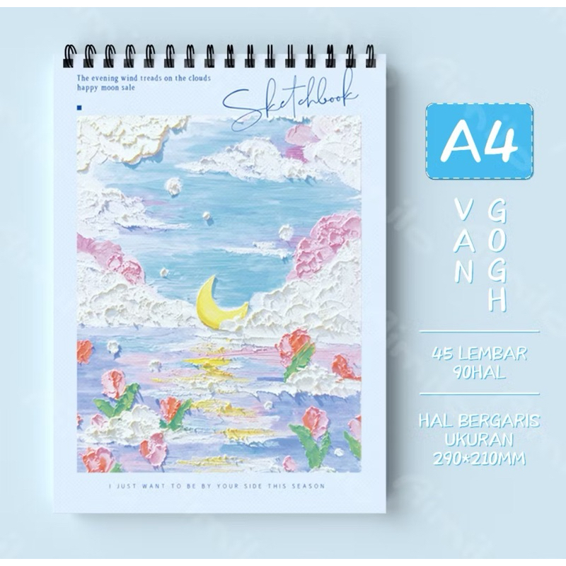 

Sketchbook Buku Gambar A4 Rekomendasi Nala Art Studio