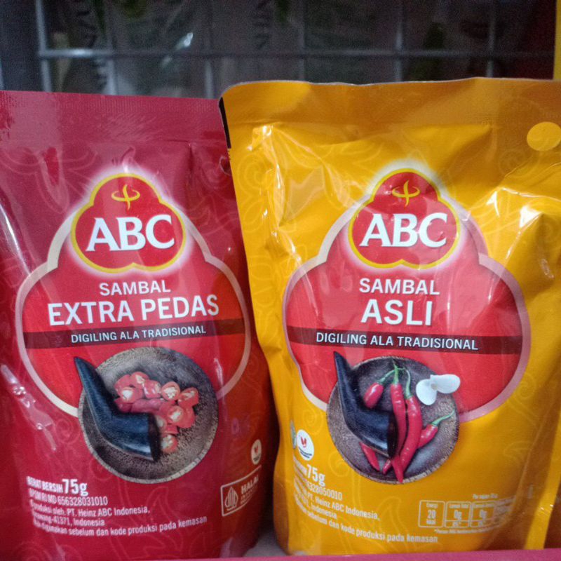 

ABC Sambal pouch 65gr