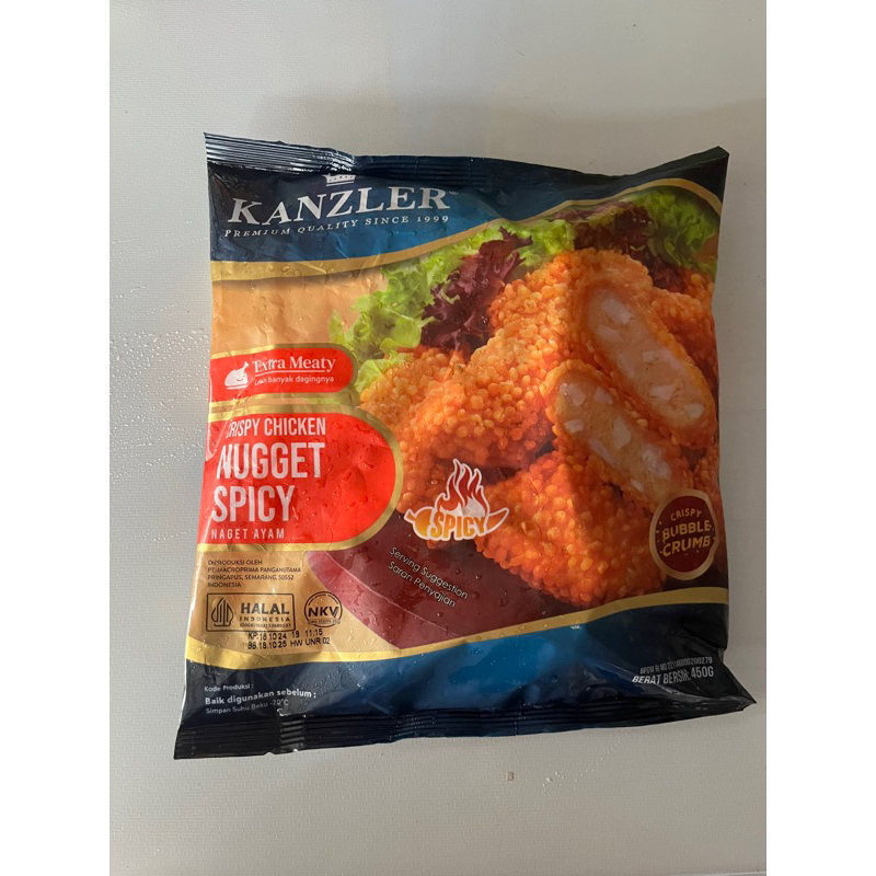 

Nugget Kanzler Crispy Spicy 450gr