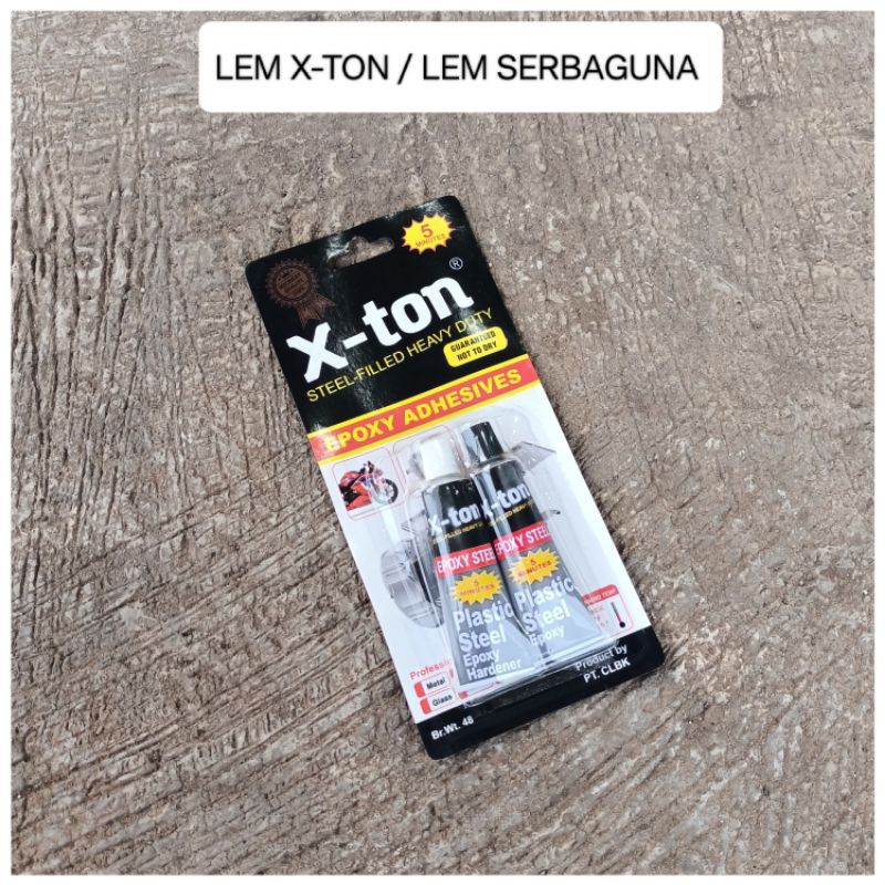 

1 Pcs Lem X-Ton / Lem Serbaguna / Lem Besi