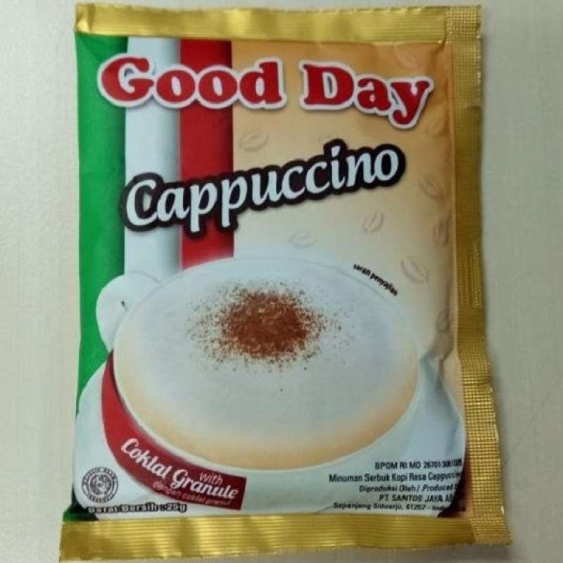 

kopi Gooday cappucino sashect granule e4