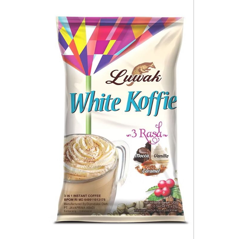 

Luwak white koffie renceng