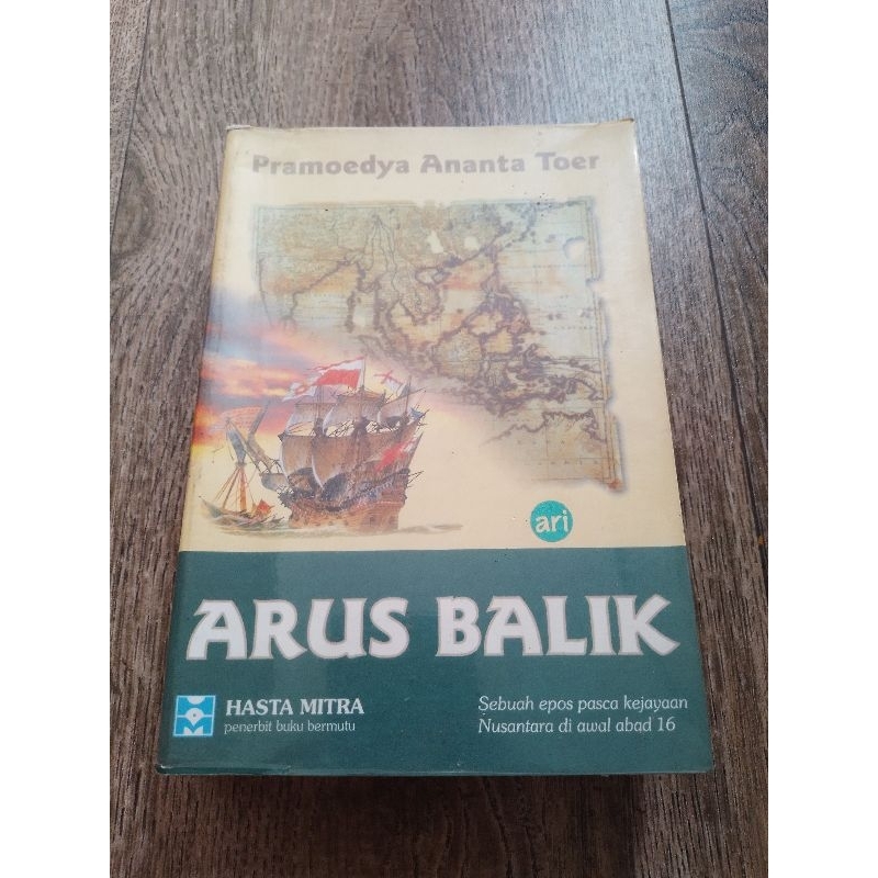 Preloved Novel Arus Balik Pramoedya Ananta Toer