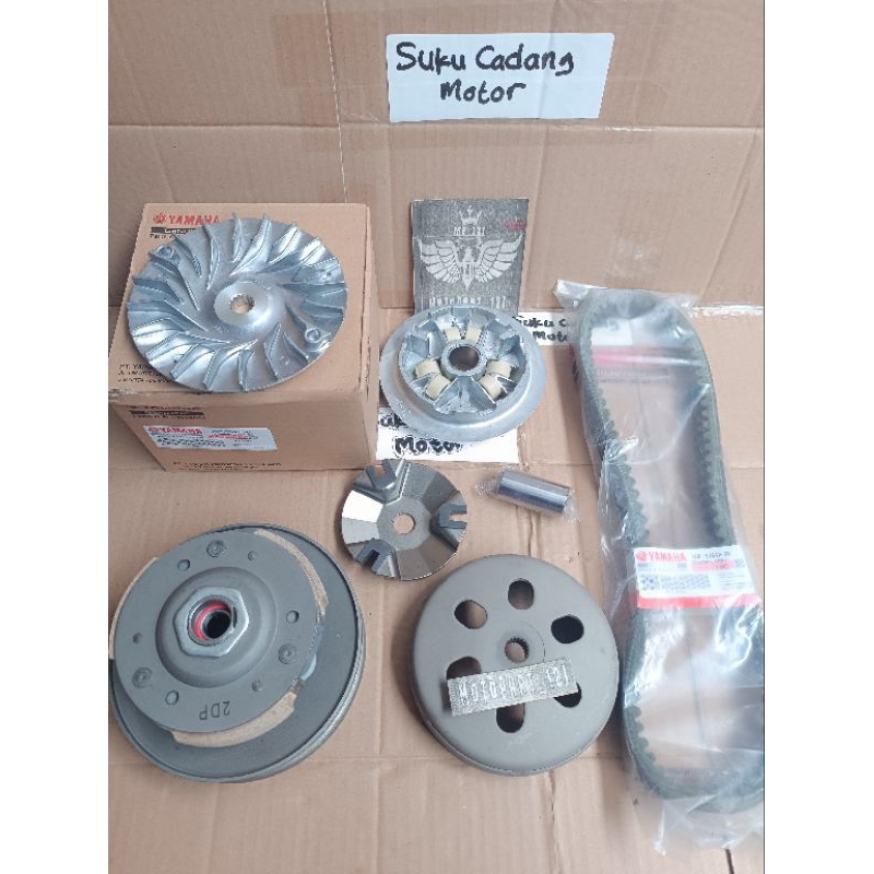 Paket Service CVT (2DP) Paket Komplit CVT Yamaha Nmax 155 Old Nmax 155 New Tahun 2015-2019