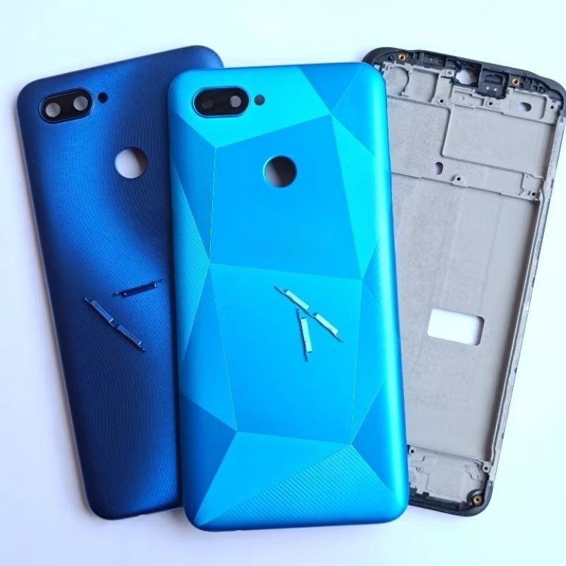Kesing Housing Casing Full Set OPPO A11K CPH2083 CPH2071 - BackDoor BackCover Bekdor Body Hp Casing 
