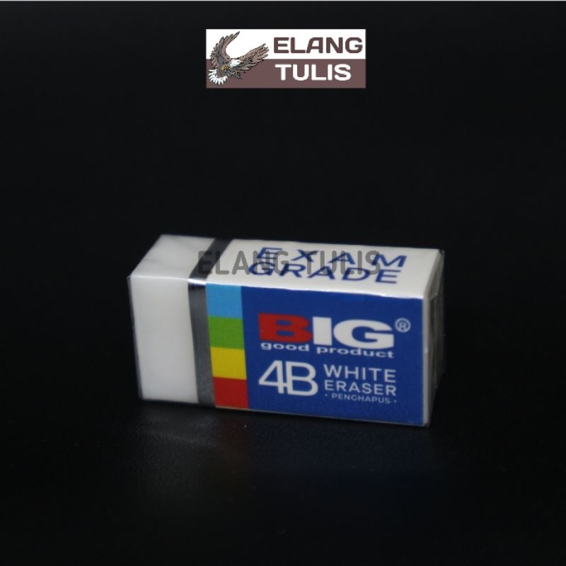 

1 Pcs BIG Penghapus Pensil Putih Kecil | Penghapus Pensil BIG ER-9402 White