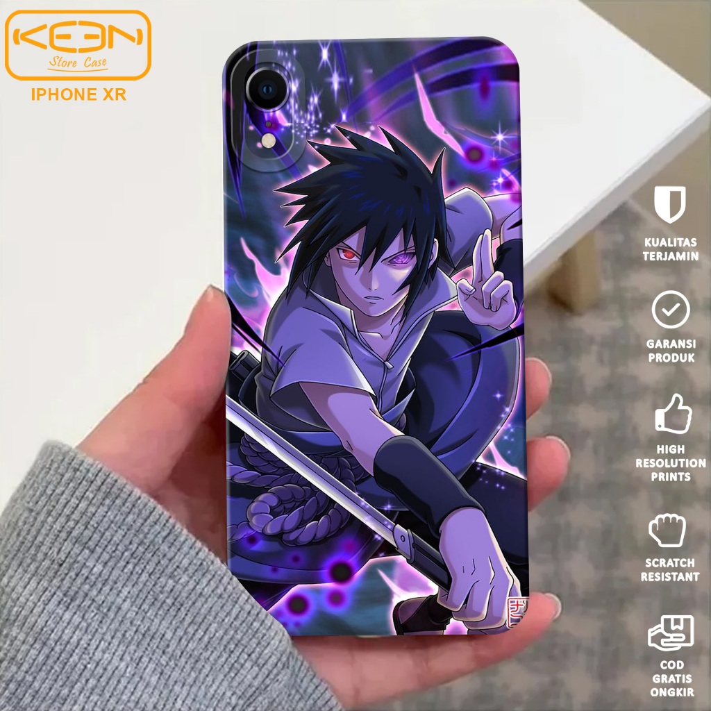 Case Iphone XR - Casing Hp Iphone XR Motif Naruto - Softcase Iphone XR - Softcase Hp Iphone XR - Cas