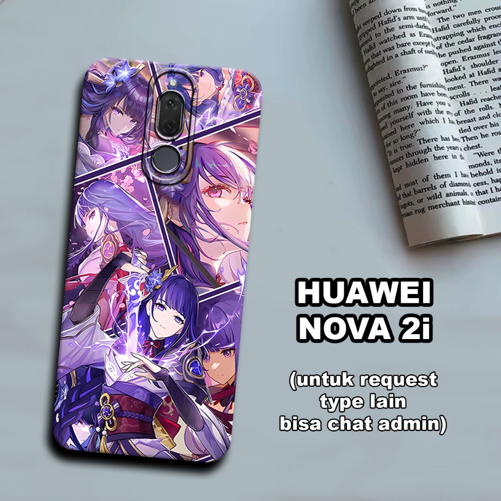 CC15/ Softcase karet lentur untuk huawei nova 2i/Motif karakter genshin impact/case huawei nova 2i/k