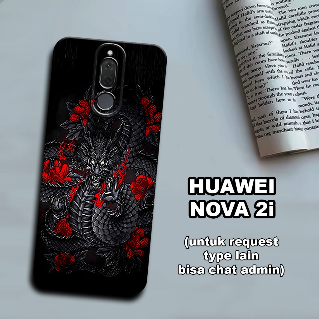 CC27/ Softcase karet lentur untuk huawei nova 2i/Motif cowok/case huawei nova 2i/kesing huawei nova 