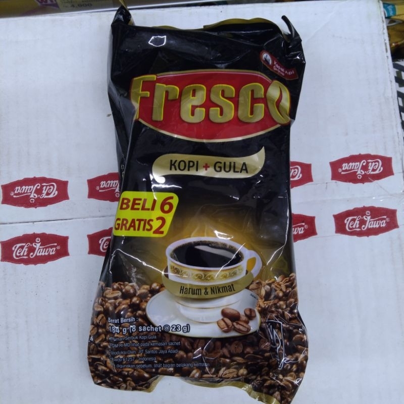 

Kopi Fresco 184gr Kopi Hitam Bubuk Fresco isi 8