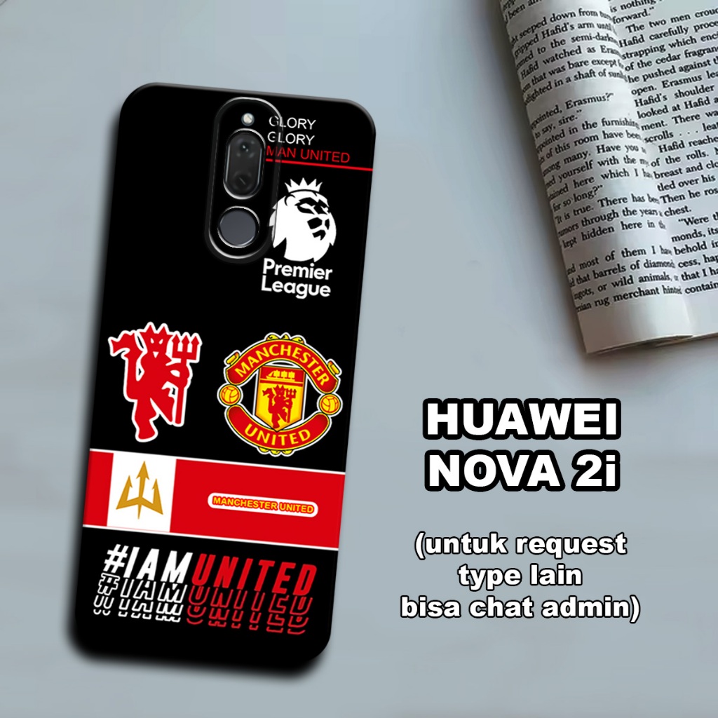 CC28/ Softcase karet lentur untuk huawei nova 2i/Motif bola/case huawei nova 2i/kesing huawei nova 2
