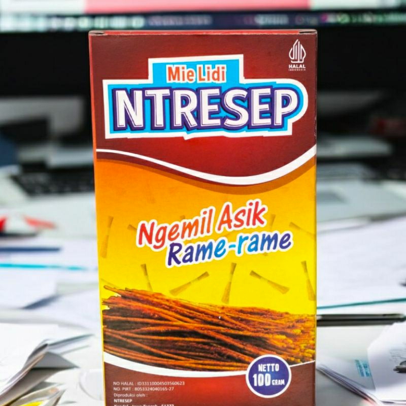 

MIE GEPENG NTRESEP KEMASAN 150 GR