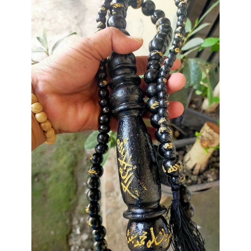 cambuk cemeti amarosulli / cambuk cemeti asmaul husna hiasan dinding tasbih cambuk 99 butir