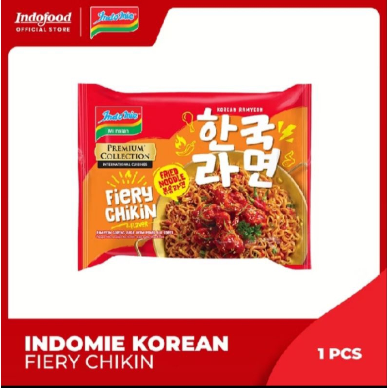 

PROMO Indomie Korean Fiery Chikin Premium Collection