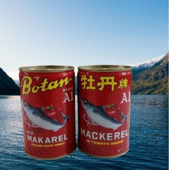 

Botan Ikan Makarel - Mackerel dalam Saus Tomat 425 gram