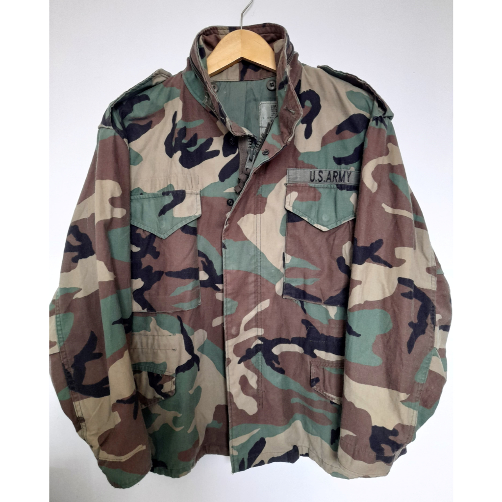 M65 Field Jacket Woodland U.S. Army - Jaket Militer AS Vintage