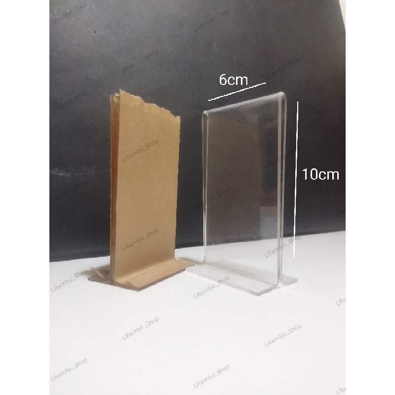 

AKRILIK DISPLAY NOMOR MEJA 6X10cm MODEL POTRAIT T