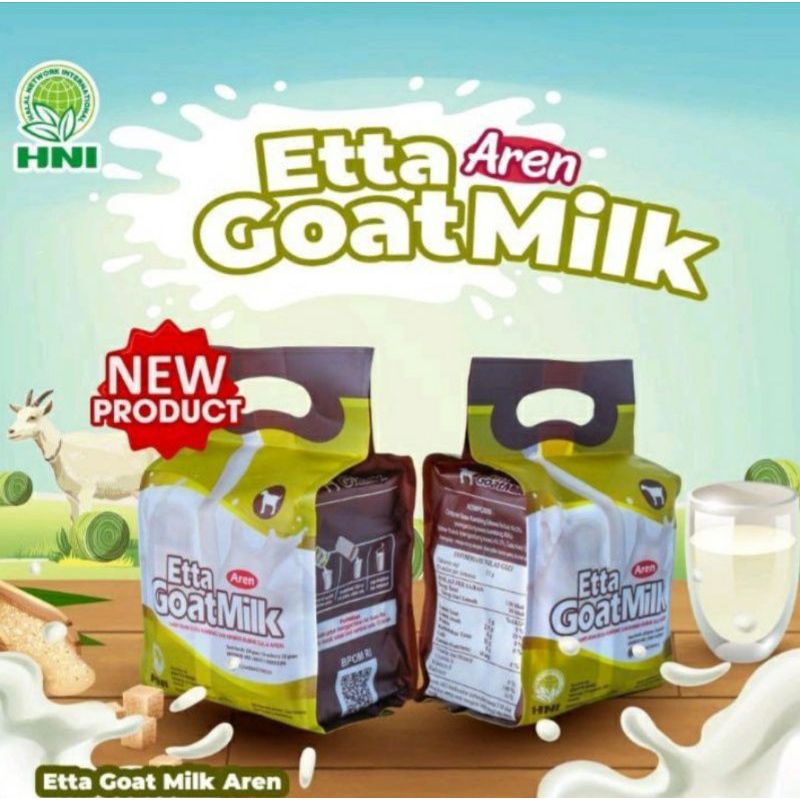 

Etta Goat Milk Aren HNI BPOM