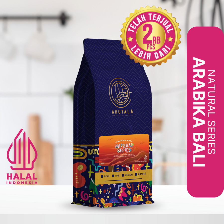 

ARUTALA Natural Series - Arabika Bali 200 gram