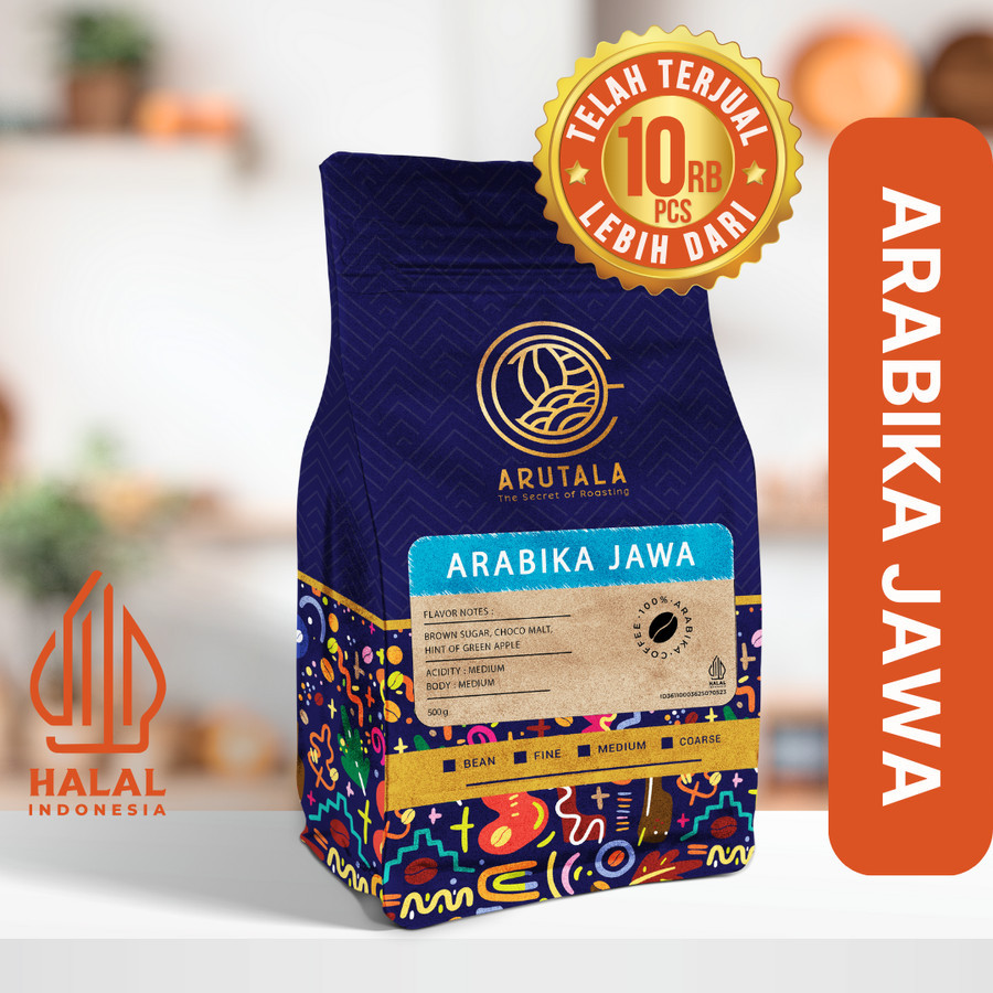 

ARUTALA Kopi Jawa Arabika Java Arabica Coffee 500 Gram