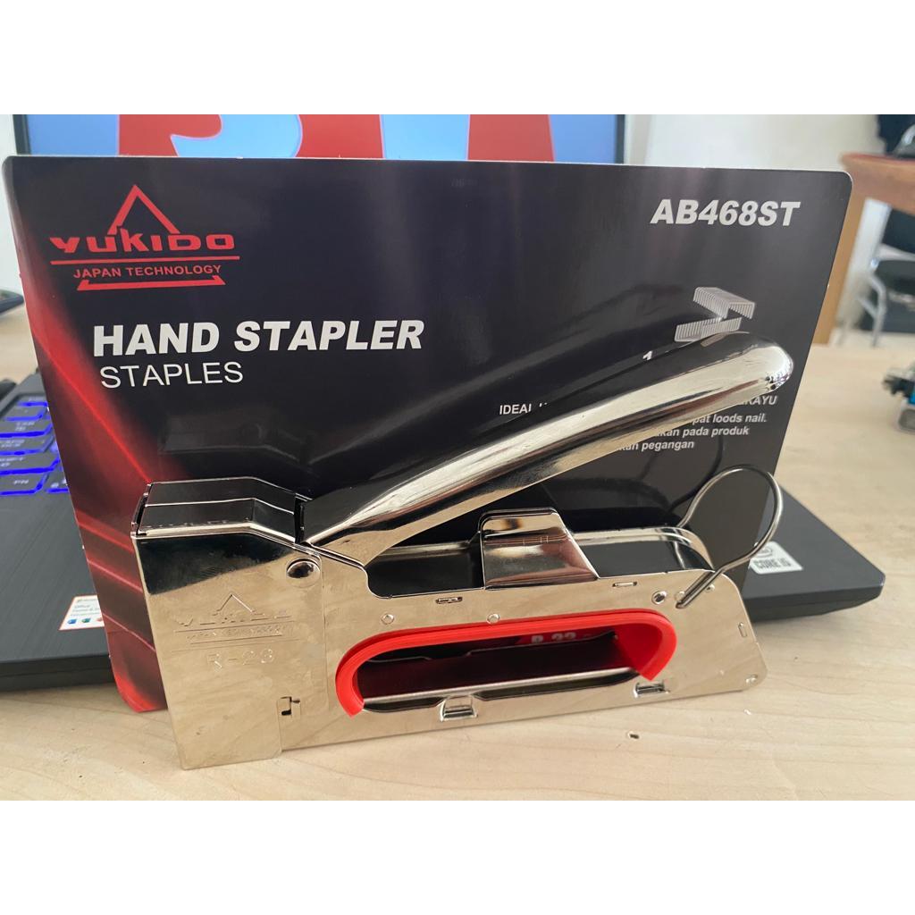 

Stapler Tembak 4-8MM Bonus 100pcs mata refil besar Belter / Cekrekan / Pengokot / Hekter Gun Tacker / Staples Sofa, Staples Jok, Stepler Motor Furniture