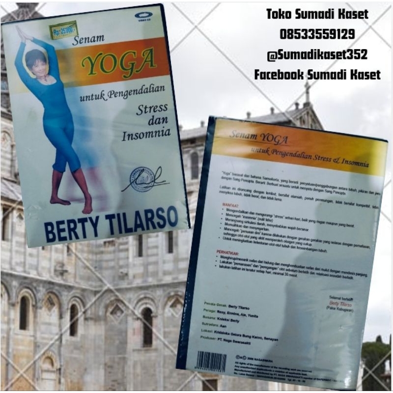 VCD senam Berty tilarso yoga