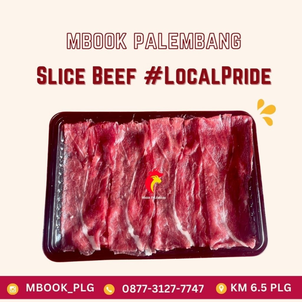 

Daging Sapi Slice Beef #LocalPride Mbook