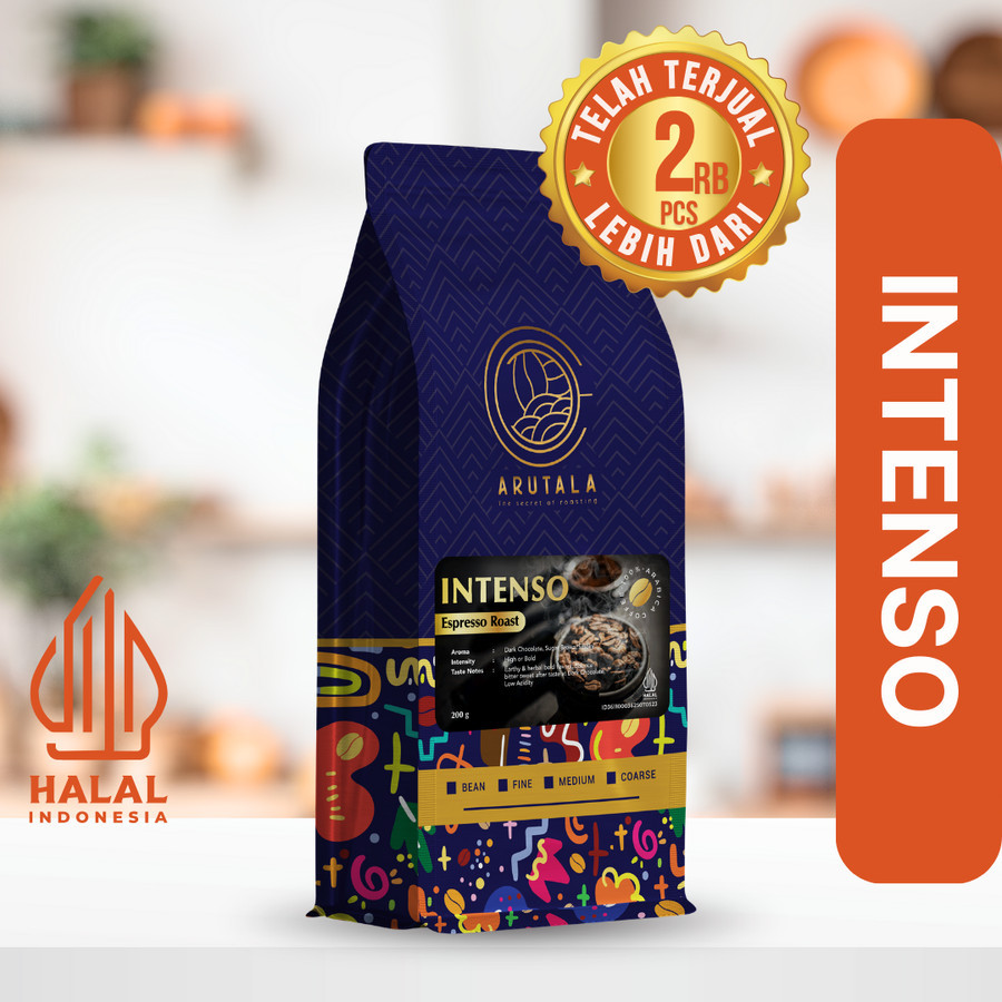 

ARUTALA Kopi Intenso Espresso Roast 200 gram