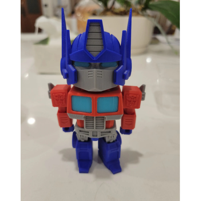 Cuero Mainan Robot Transformer Optimus Prime Artikulasi