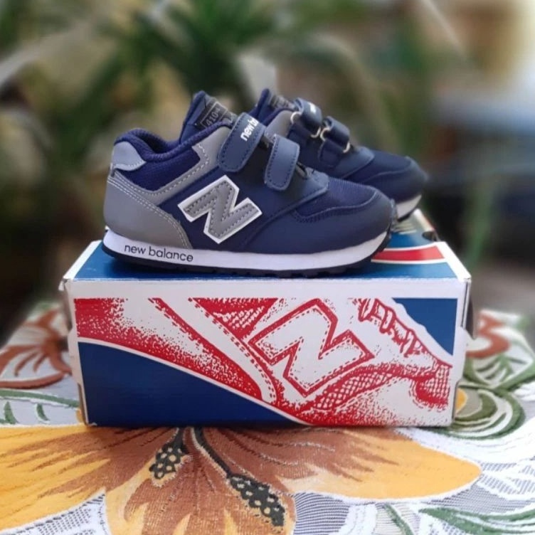 Harga Murah  NB Navy abu Nb Navy Abu Sepatu Anak CwokCwk Usia 36thn Sepatu Anak Laki Laki Sepatu Ana