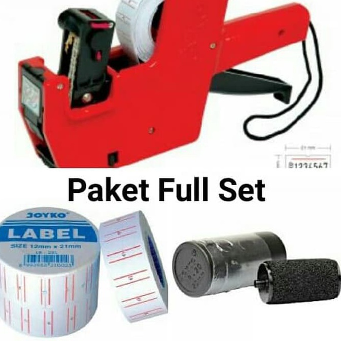 

Hadir Terpopuler label harga joyko MX 55 M alat label harga 1 baris price labeller paket full set
