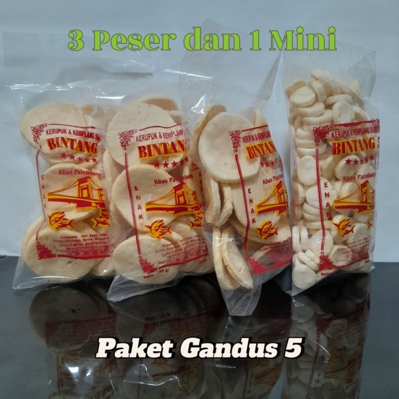 

PAKET GANDUS 5 : 3 PESER DAN 1 MINI