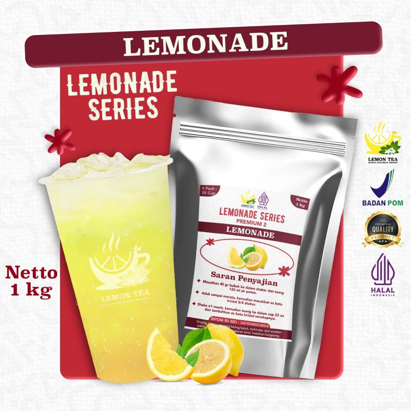 

LEMONADE 1KG/bubuk minuman premium