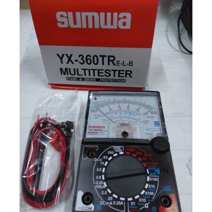 Ready Terupdate  MULTITESTER SAMWA AVOMETER MULTI TESTER ANALOG SUMWA