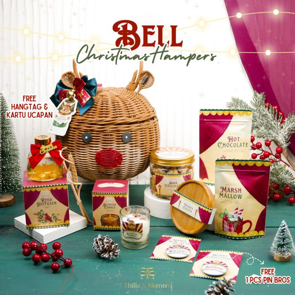 

[ BELL & BERRY ] HAMPERS NATAL 2024 KADO NATAL MERRY CHRISTMAS GIFT BOX PARSEL NATAL BINGKISAN HADIAH CHRISTMAST SOUVENIR NATAL CHRISTMAS HADIAH TAHUN BARU GIFT BOX NEW YEAR 2023 KADO NATAL HAMPER GIFT BOX