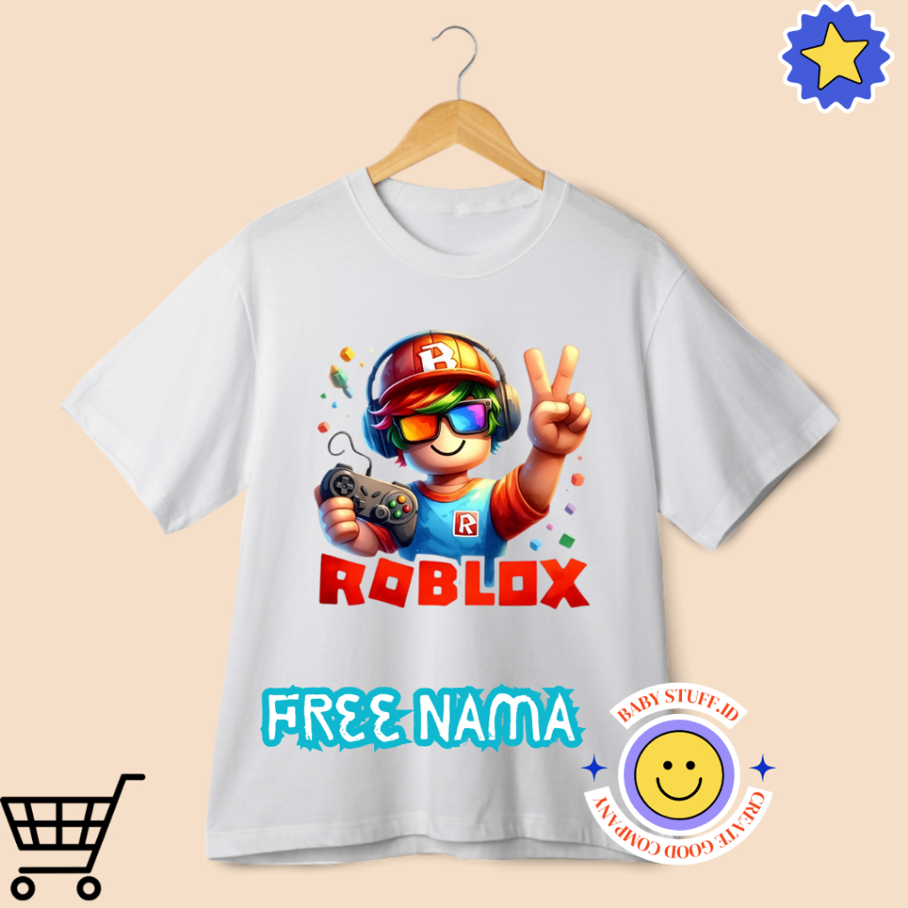 Konveksi Kaos Anak Kualitas Premium Karakter Roblox