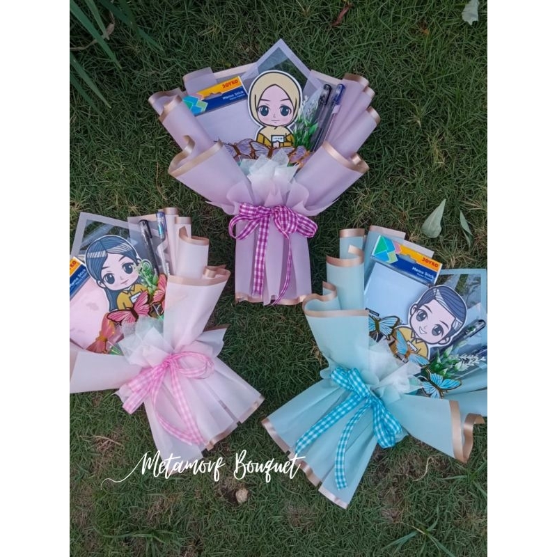 Buket alat tulis spesial hari guru/buket hari guru