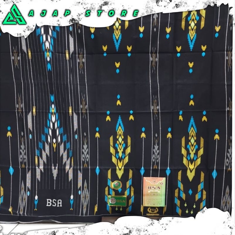 SARUNG BSA MOTIF SIE JAHIT TENGAH / TERBARU.ORIGINAL.TERLARIS.